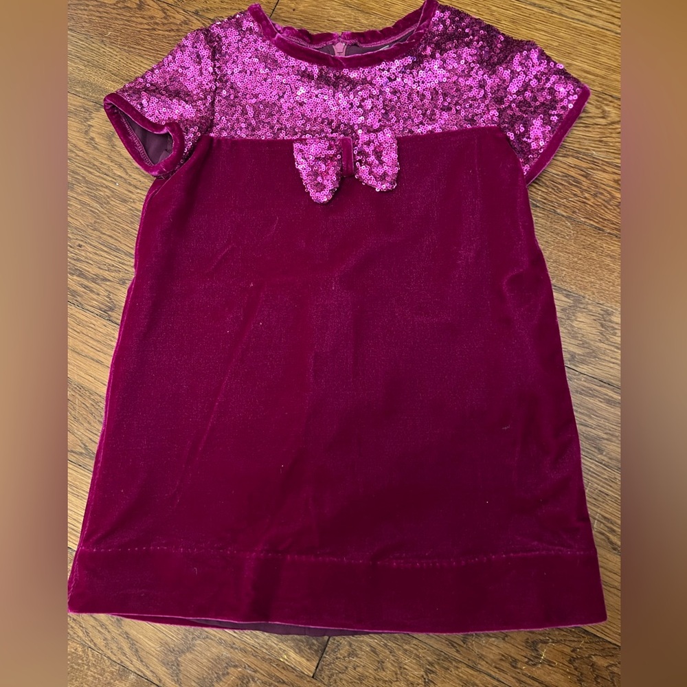Florence Eiseman sequin and velvet dress